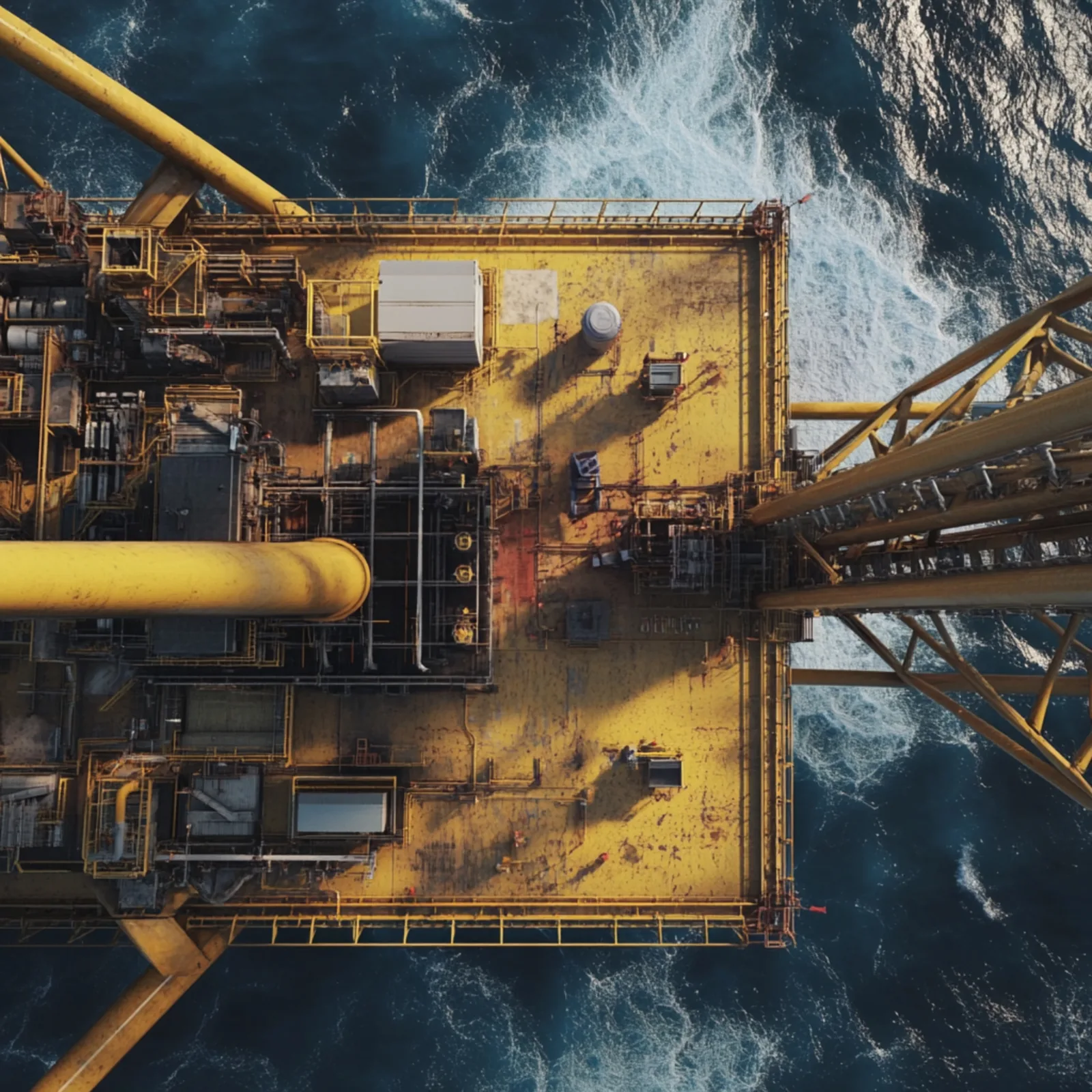 Industrial offshore platform
